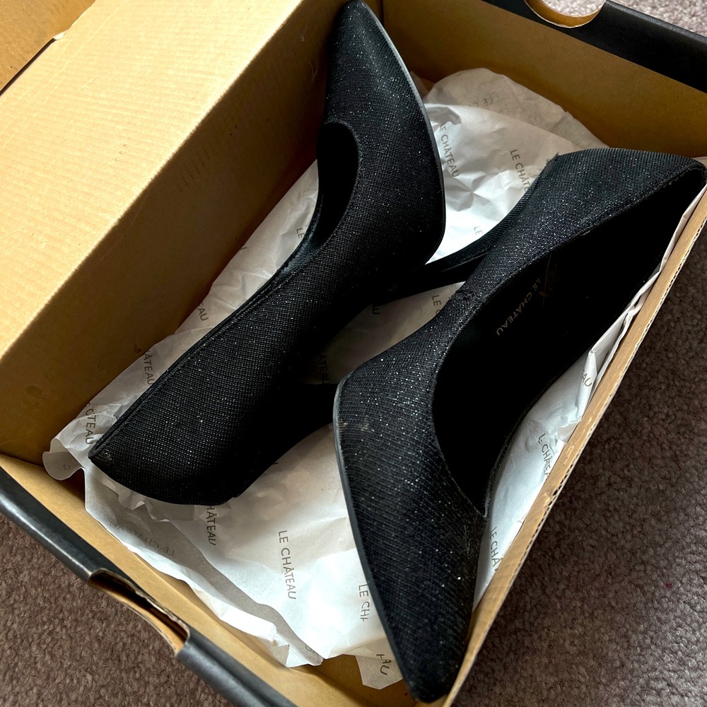 Black Pump Heels | Size 7